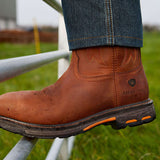 Ariat workhog Australia wide square toe steel toe work boot for men