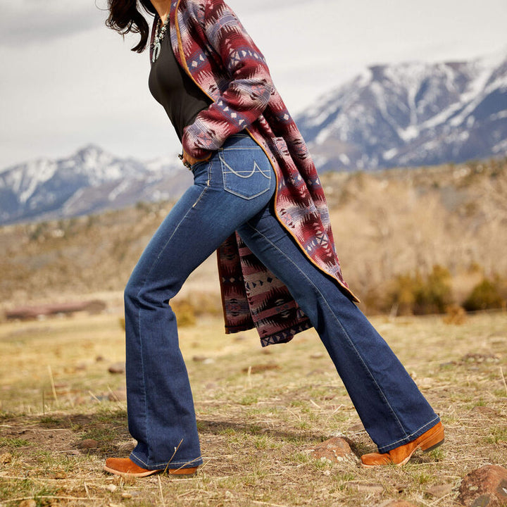 Ariat ultra stretch perfect rise katie flare jean for ladies