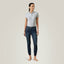 Ariat halo denim full seat breech for ladies