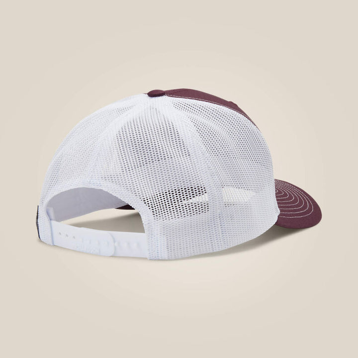 Ariat stacked logo trucker cap