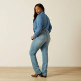 Ariat perfect rise yara straight leg jean for ladies