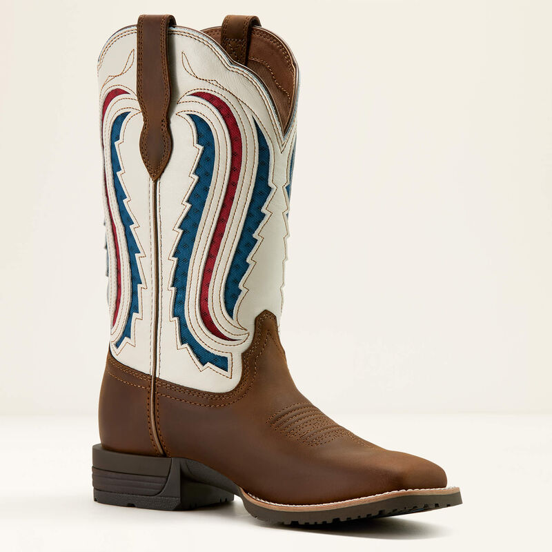 Ariat hybrid ranchwork Venttek 360 western boot for ladies