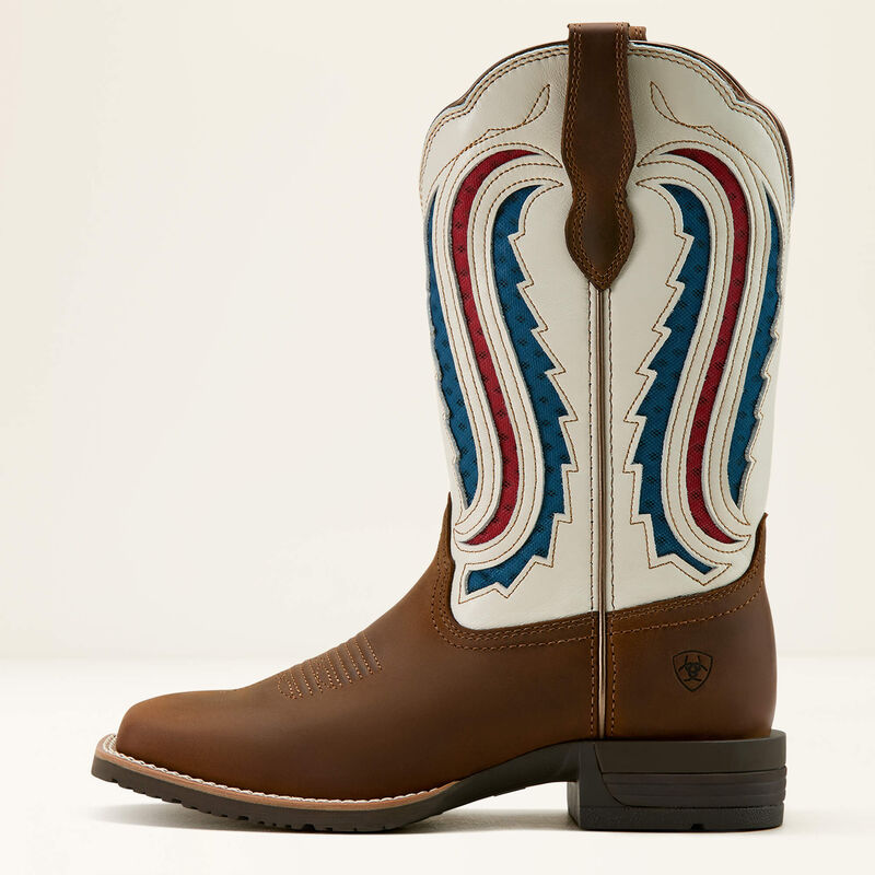 Ariat hybrid ranchwork Venttek 360 western boot for ladies