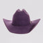 American hat makers Cattleman | Womens Felt Cowgirl Hat with Western Hat Band purple