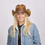 American hat makers Cyclone | Womens American Leather Cowgirl Hat