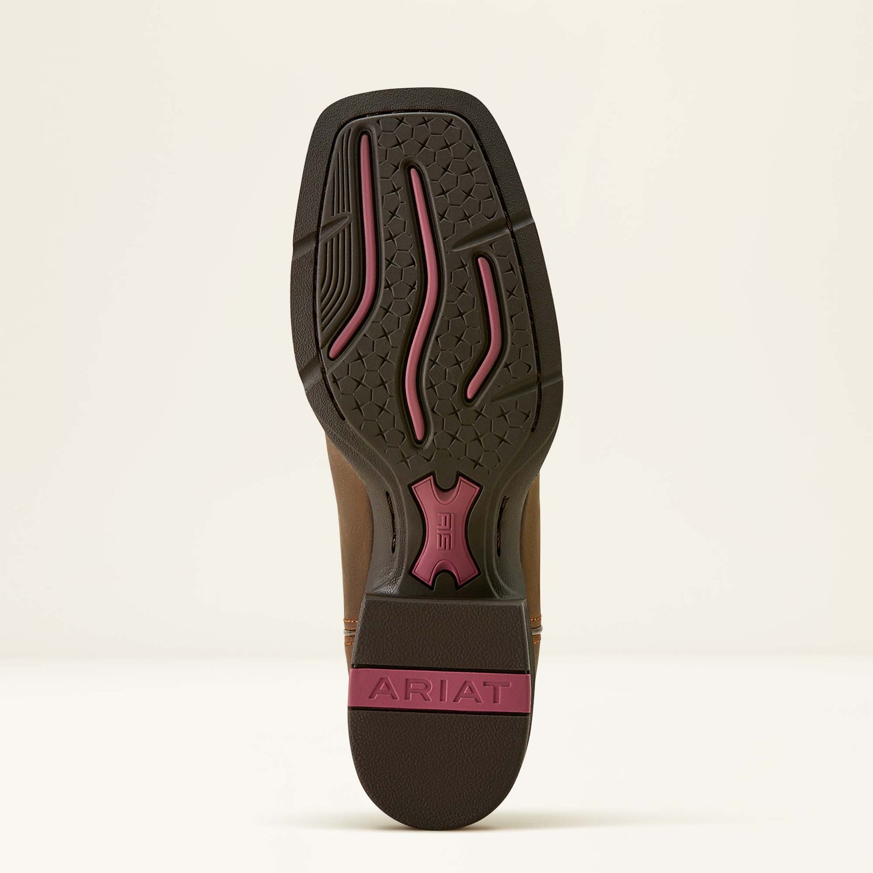 Ariat Round up wide square toe stretchfit Western boot for ladies
