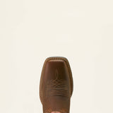 Ariat Round up wide square toe stretchfit Western boot for ladies