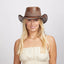 American hat makers Sierra women's american leather cowgirl hat