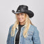 American hat makers Western | Womens American Leather Cowgirl Hat