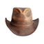 American hat makers Cyclone | Mens Leather Cowboy Hat