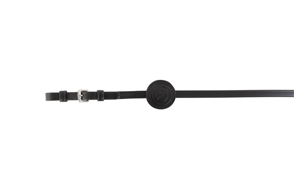 Trust curb rein Verona 1/2 inch rubber, buckle