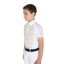 Equestro boys slim fit competition polo shirt with four buttons - HorseworldEU