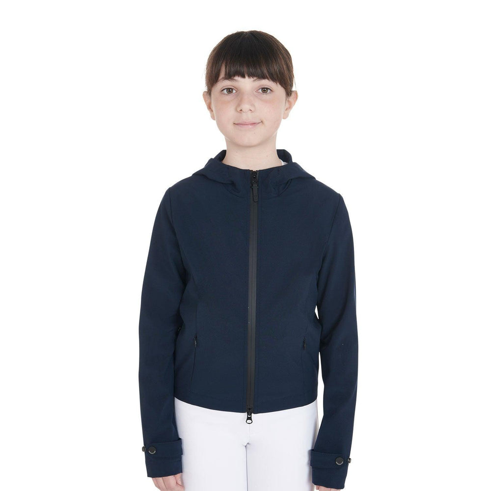 Equestro kids slim fit jacket in technical fabric - HorseworldEU