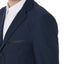 Equestro men's competition jacket three buttons perforated fabric - HorseworldEU