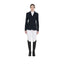 Equestro women's competition jacket three buttons perforated fabric - HorseworldEU