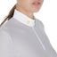 Equestro women's long sleeved polo shirt in technical fleece fabric - HorseworldEU