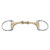 Herm. Sprenger dynamic RS Eggbut bit with D-shaped rings 16 mm double jointed 40406 - HorseworldEU