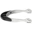 Herm. Sprenger fairRider spurs - aluminium, 25mm neck black thin rounded 47621 Herm. Sprenger