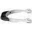 Herm. Sprenger fairRider spurs - aluminium, neck 20mm silver round flattened 47632 Herm. Sprenger