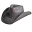 American hat makers Hollywood | Womens Leather Cowgirl Hat