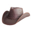 American hat makers Hollywood | Womens Leather Cowgirl Hat