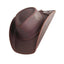 American hat makers Hollywood | Mens Leather Cowboy Hat